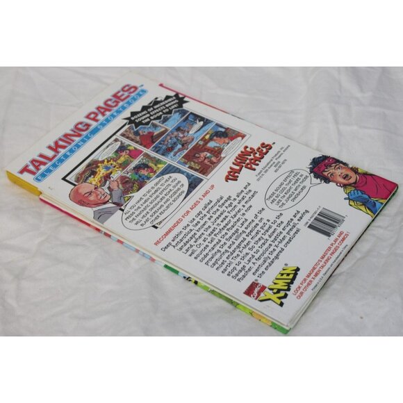1995 Talking Pages Electronic Comic Book Marvel X-Men XMEN Scourge Savage Land - Picture 5 of 5
